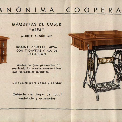Alfa Archives  Máquinas de Coser y Bordar