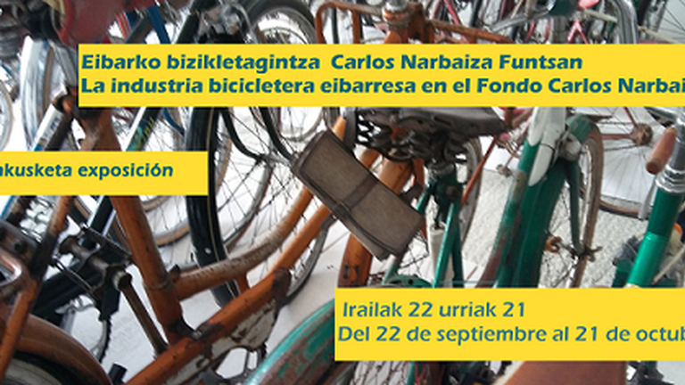 La Industria Bicicletera Eibarresa en el fondo Carlos Narbaiza