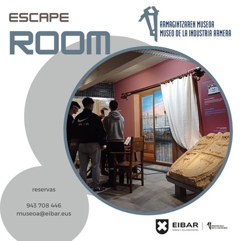 Jarduera berria: Escape room museoan